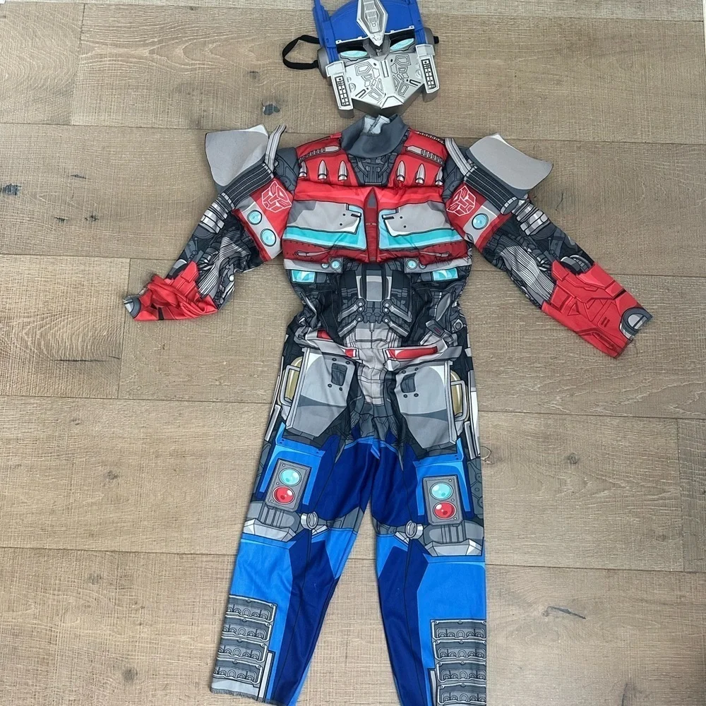 Transforming Hero Kids Costume - Red and Blue